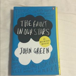 fault in our stars book looks new slightly bended